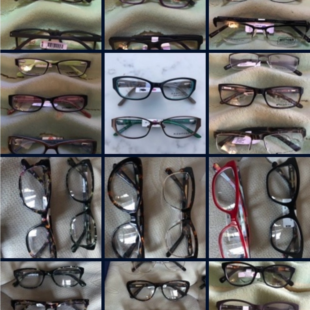 SALE !!!! Sunglasses / Eyeglasses Replacement Frames  Designer NWT CHEAPEST